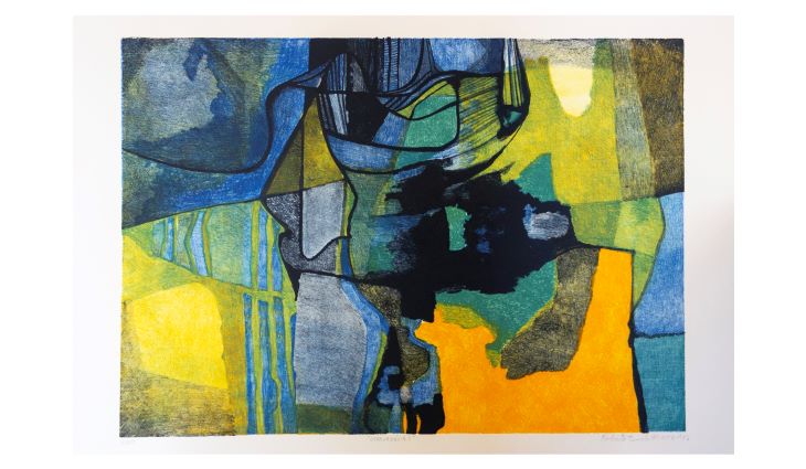 Image1_Stravazavia I - Signed Lithograph by Roberto Burle Marx (2024 Auction Item) - courtesy The Cultural Landscape Foundation